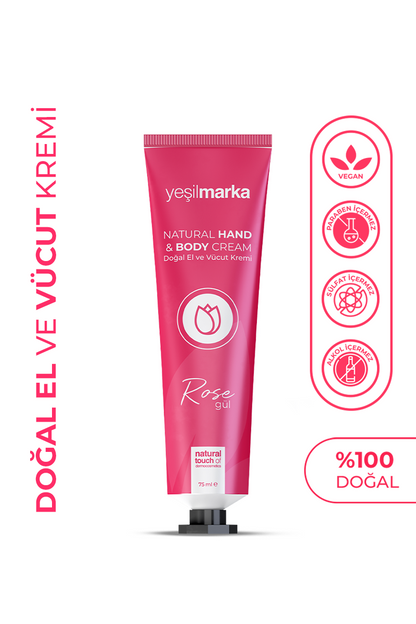 Naturelle Hand & Body Creme Rose