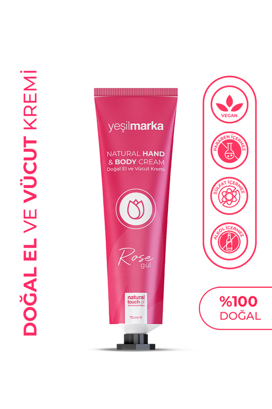 Naturelle Hand & Body Creme Rose