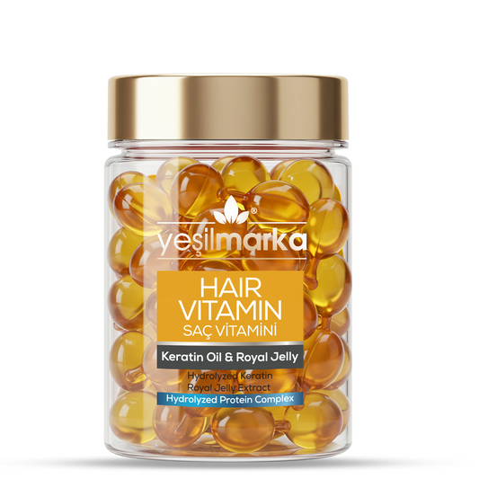 Haar Vitamin mit Keratin, Arganöl & Wespenmilchextrakt